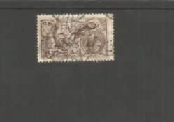 GB SG450 2/6d seahorse used stamp. Cat value £40. Good condition. We combine postage on multiple