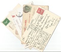 4 franked postcards 1910-1935 Bath and Winchester. Good condition. We combine postage on multiple