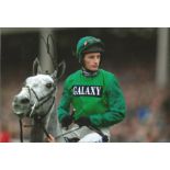 Horse Racing Daryl Jacob 12x8 signed colour photo. Jacob is most noted for winning the 2012 Grand