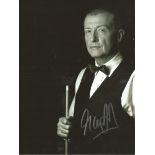 Snooker Steve Davis signed 8x6 black and white photo. Steve Davis, OBE (born 22 August 1957) is a