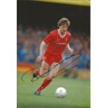 Ronnie Whelan Signed Liverpool 8x12 Photo. Good Condition. All autographed items are genuine hand