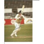 Cricket Chris Broad signed 6x4 colour post card photo. Good Condition. All autographed items are