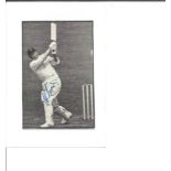 Cricket Freddie Brown signed 5x3 black and white magazine photo. Good Condition. All autographed