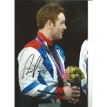 Gymnastics Danny Purvis Signed 10 x 8 inch sport photo. Good Condition. All autographed items are