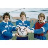 John Lukic 1979, Football Autographed 12 X 8 Photo, A Superb Image Depicting Lukic Posing With