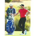 Golf Oliver Fisher 12x8 signed colour photo of the European Tour player. Good Condition. All