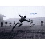 John Hughes 1965, Football Autographed 16 X 12 Photo, A Superb Image Depicting The Celtic Captain