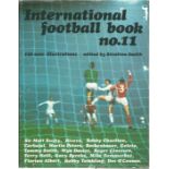 Football International football book No11 hardback signed inside by 19 legends includes Matt