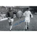 Gary Sprake 1969, Football Autographed 12 X 8 Photo, A Superb Image Depicting Sprake And His Leeds