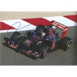 Motor Racing Jean Eric Vergne signed 12x8 colour photo pictured driving for Toro Rosso. Good