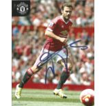 Football Juan Mata signed 10x8 Manchester United colour photo. Juan Manuel Mata García (born 28