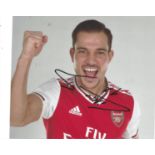 Football Cédric Soares signed 10x8 Arsenal colour photo. Cédric Ricardo Alves Soares CvIH ComM (born