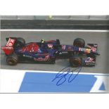 Motor Racing Daniil Kvyat signed 12x8 colour photo pictured driving for Toro Rosso. Good