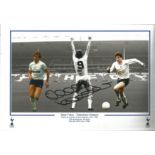 Football Mark Falco signed 12x8 colour montage photo picturing the striker during his time with