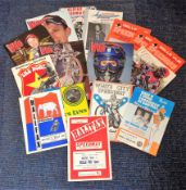 Speedway collection 17 vintage programmes from the British League around the country dating back