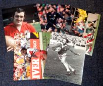 Rugby Collection 5, signed photos from some legendary names such as Phil Bennett, JPR Williams, Rory