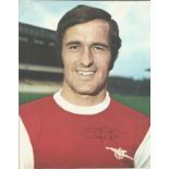 Football George Graham signed 10x8 magazine photo pictured during his playing days with Arsenal.