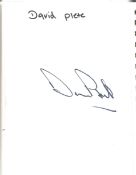 Football Spurs collection large autograph book over 30 signature and backroom staff past and present