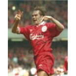 Football Jason McAteer signed 10x8 colour photo pictured while playing for Liverpool. Good