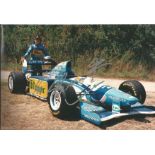 Michael Schumacher signed 12x8 colour photo pictured during his time with Benneton in Formula One.