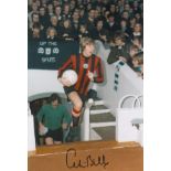 Colin Bell 1970, Football Autographed 12 X 8 Photo, A Superb Image Depicting The Manchester City