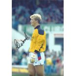 Football Chris Woods signed 12x8 colour photo picture while playing for Glasgow Rangers in Scotland.