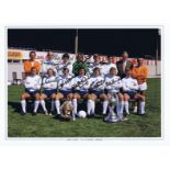 Derby County 1972, Football Autographed 16 X 12 Edition, A Superb Image Depicting The 1971/72