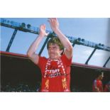 Football Peter Beardsley signed 12x8 colour photo pictured during his playing days with Liverpool.