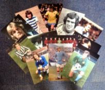 Football Legends collection 12 fantastic photos from some well-known names from the British game