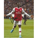 Football Bukayo Saka signed 10x8 colour photo pictured while playing for Arsenal. Bukayo Saka (