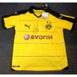 Football Mats Hummels signed Borussia Dortmund shirt (small). Mats Julian Hummels ( born 16 December