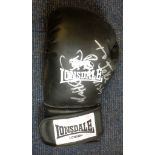 Boxing David Haye signed Lonsdale Boxing Glove dedicated. David Deron Haye (born 13 October 1980) is