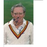 Cricket Mike Smith signed 6x4 colour photo. Good Condition. All autographed items are genuine hand