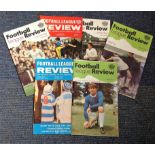 Football Collection 6 Football League Review the Official Journal of the Football League dating back