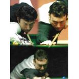 Snooker Jimmy Whirlwind White signed 16x12 colour montage photo. Good Condition. All autographed