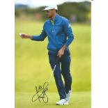 Golf Rafael Cabrera-Bello 12x8 signed colour photo of the PGA and European Tour player. Good