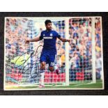 Football Diego Costa signed 16x12 colour photo pictured while playing for Chelsea. Good Condition.