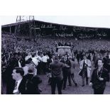 Celtic 1967, Football Autographed 16 X 12 Photo, A Superb Image Depicting Celtic's Returning