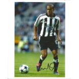Football Kieron Dyer signed 10x8 colour photo pictured while playing for Newcastle United. Good