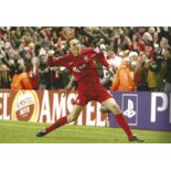 Football Dietmar Hamann signed 12x8 colour photo pictured while playing for Liverpool F. C. Good