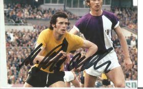 Olympics Hartmut Schade signed 6x4 colour photo of the gold medallist in Football at the 1976