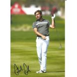 Golf Robert Rock 12x8 signed colour photo of the European Tour player. Good Condition. All