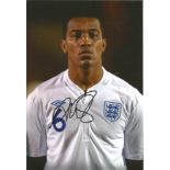 Football Andre Wisdom signed 12x8 colour photo pictured while on England U21s duty. Wisdom began his