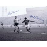 Chelsea V Wolves 1964, Football Autographed 16 X 12 Photo, A Superb Image Depicting Chelsea's