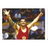 Olympics Armen Nazaryen signed 6x4 colour photo of the gold medal winner in the 52k Greco Roman