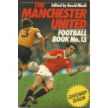 Football The Manchester United Football Book No13 paperback signed 19 Old Trafford Legends