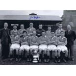 Jack Crompton 1948, Football Autographed 16 X 12 Photo, A Superb Image Depicting The 1948 Fa Cup