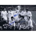 Qpr 1967, Football Autographed 16 X 12 Photo, A Superb Image Depicting Players Celebrating With