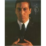 Al Pacino signed 10x8 colour photo. Good Condition. All autographed items are genuine hand signed