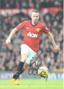 Tom Cleverley signed 12x8 colour photo. Good Condition. All autographed items are genuine hand